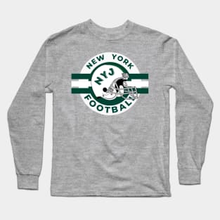 New York Football Jets Vintage Style Long Sleeve T-Shirt